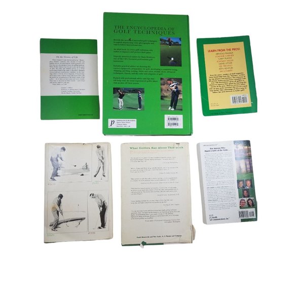 Lot of 6 Books about Golf Technique Swing Stories Tips Ben Hogan Tiger Woods - Picture 12 of 12